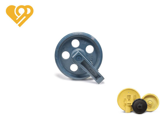 Komatsu PC100 Front Idler Assembly with 40Mn2/40Mn Material and Heat Treatment for Bulldozer Undercarriage Spare Parts
