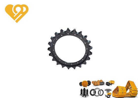 HITACHI EX30 Track Drive Sprocket with G33MnCrMo5 Material and HRC 48-56 Hardness for Long-Lasting Performance