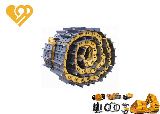 Heavy-Duty Oil Track Chain Link Group for D4H Bulldozer - High Heat Treatment & 18-Month Warranty