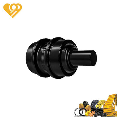 품질 DX225LC-7 두산 굴삭기 캐리어 롤러 어셈블리 단조 50Mn 강 유도 경화 하부 구조 부품 공장